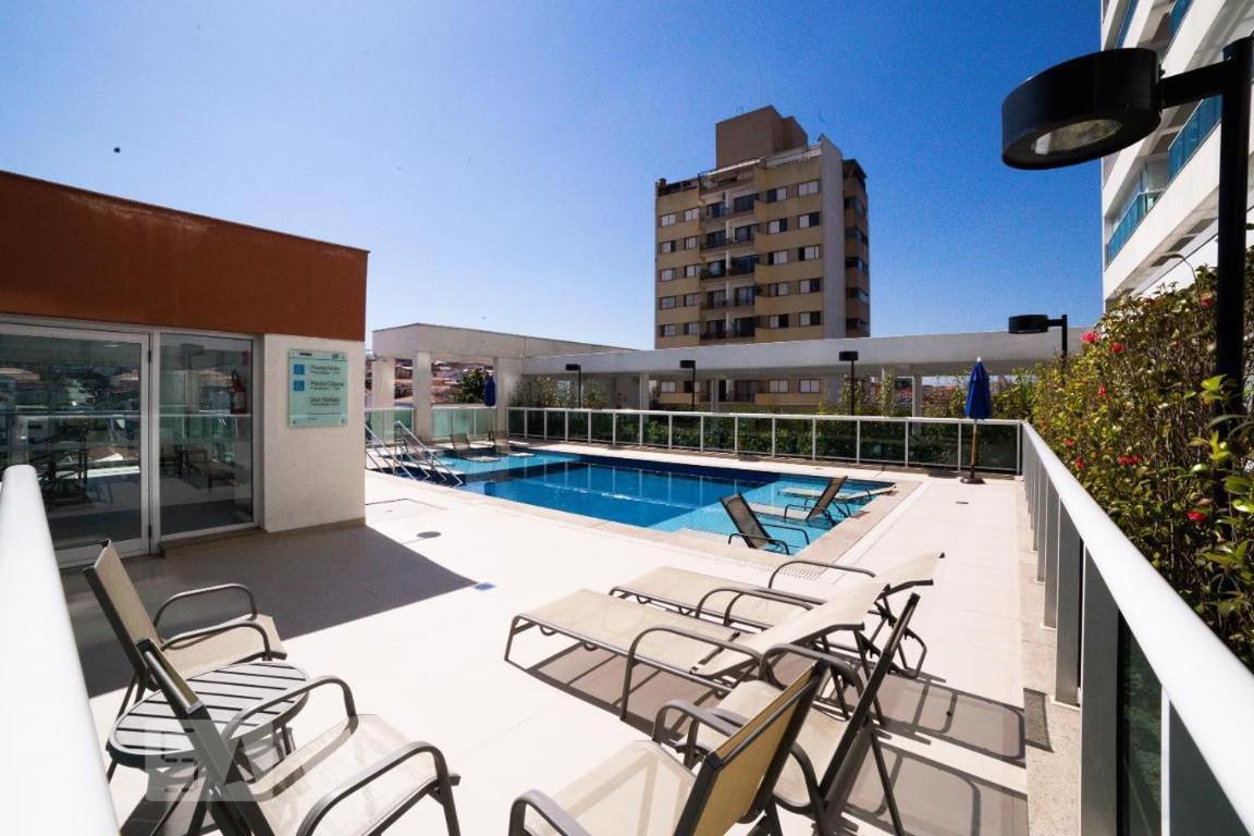 סאו פאולו Loft Com Vista Panoramica Para O Aeroporto מראה חיצוני תמונה